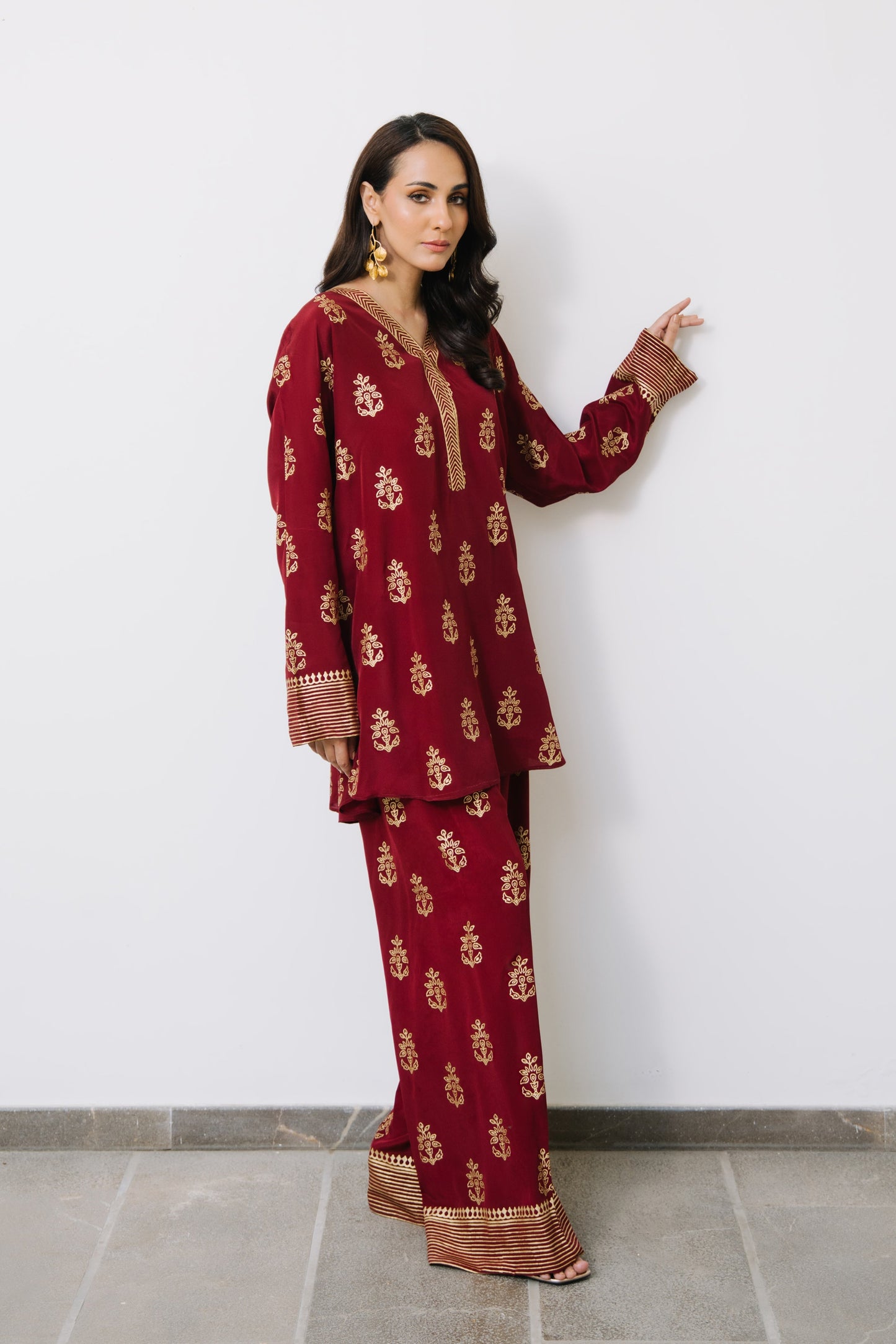 Zara-Burgundy| NJ-MN1-002