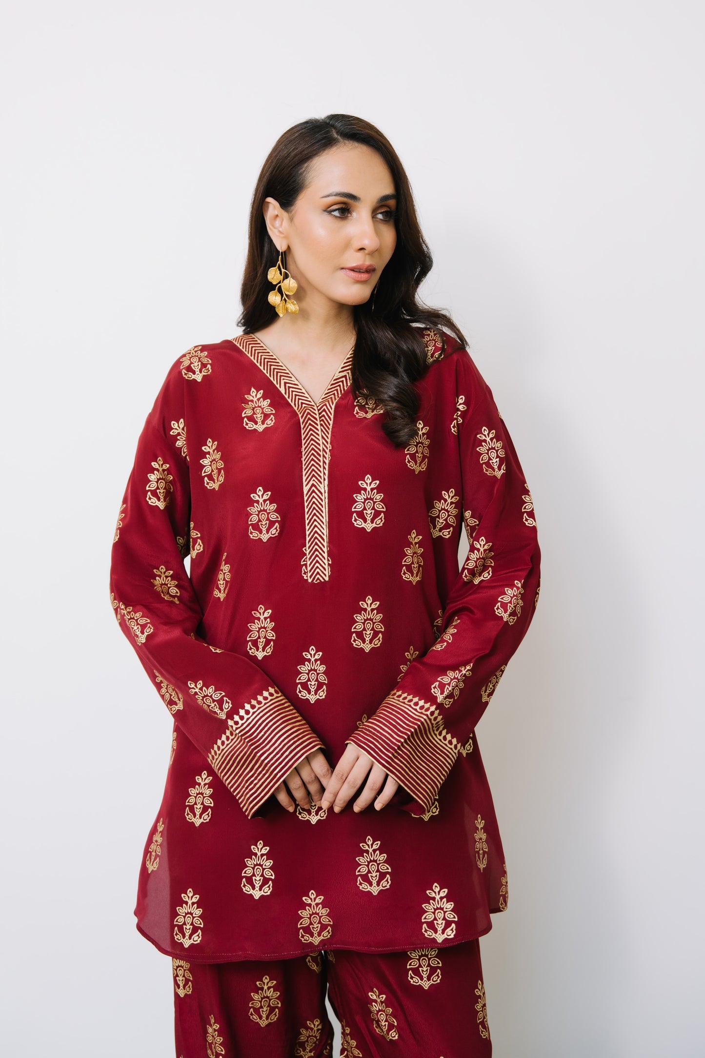 Zara-Burgundy| NJ-MN1-002