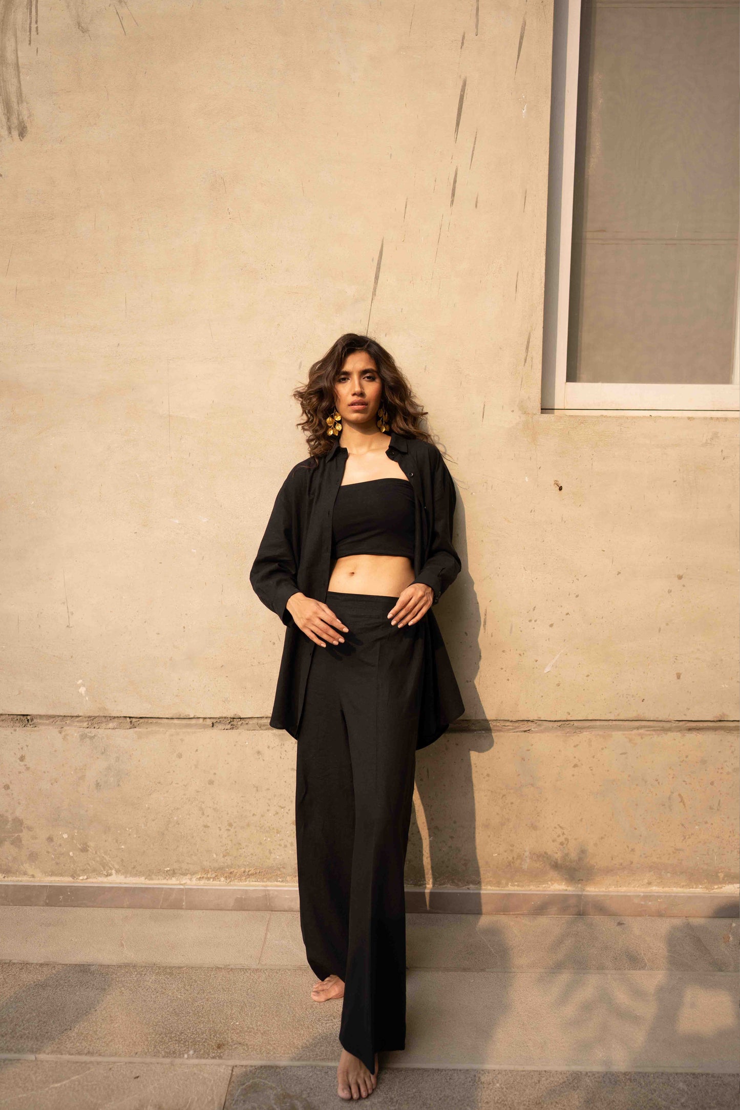 MORO_Black Linen | NJ-B6-001